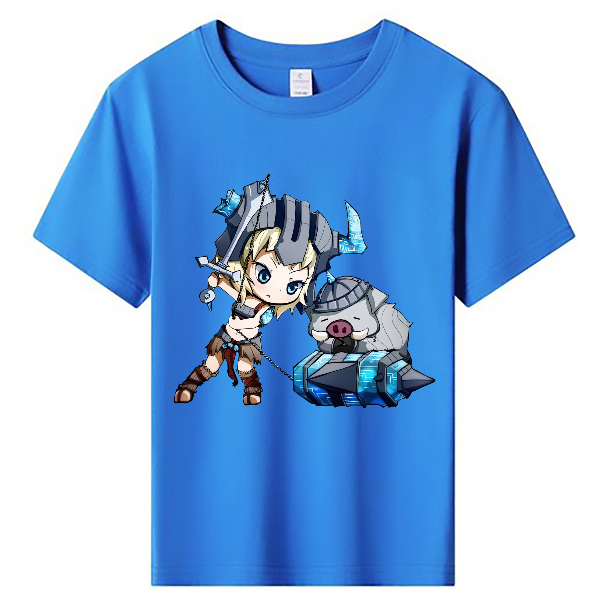 （画像用） リーグ・オブ・レジェンド League of Legends LOL 綿100％キッズTシャツ（フロントプリント）